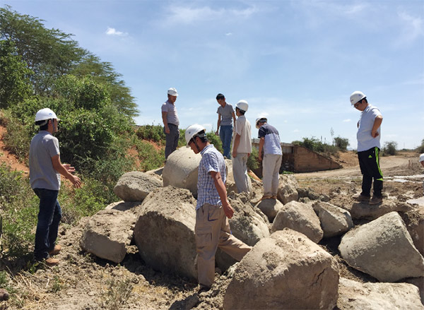 SG胜游智能入岩神器在东非肯尼亚获赞，人好设备好