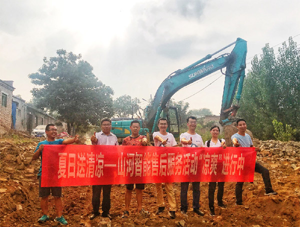 到了市场一线才知道，SG胜游挖机客户都是铁杆粉丝