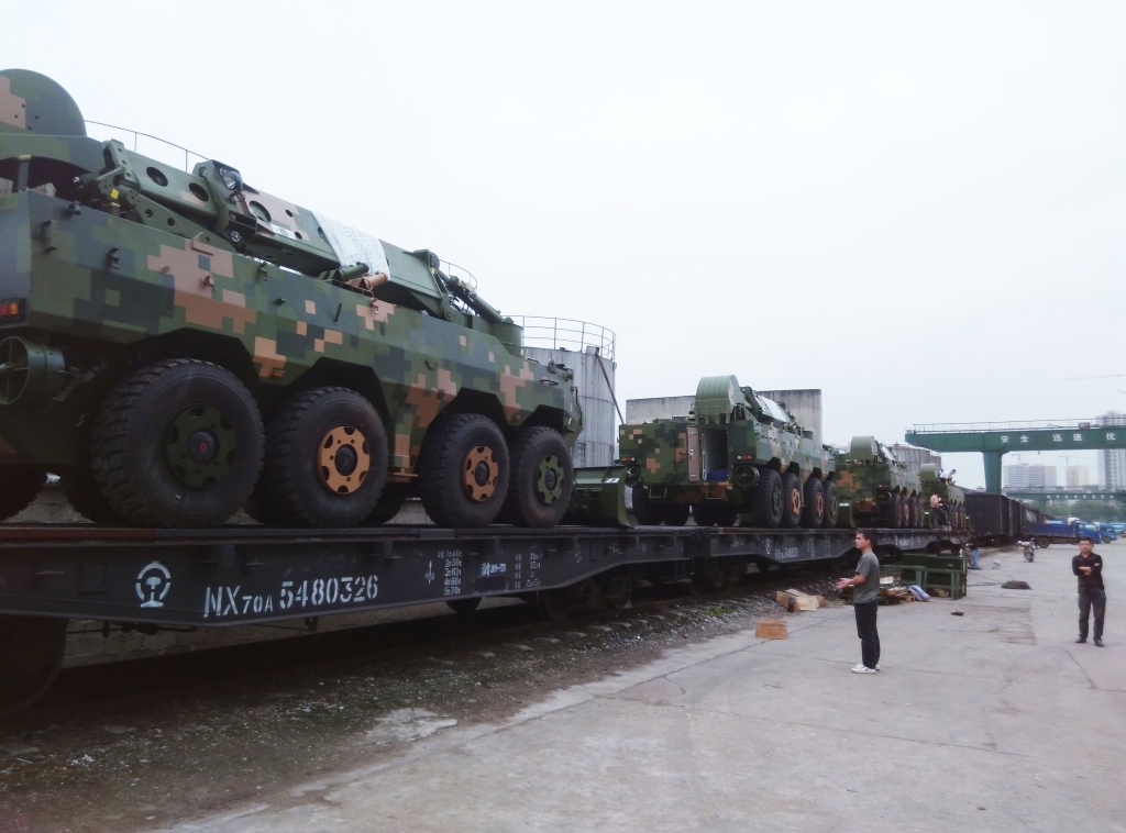 SG胜游智能SW2105工程车顺利交付部队