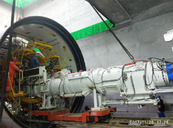 风里雨里，成都等你！中铁SG胜游盾构机走出长沙