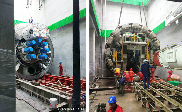 风里雨里，成都等你！中铁SG胜游盾构机走出长沙