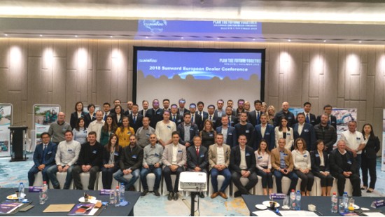 携手共谋未来， SG胜游智能2018欧洲代理商大会隆重召开