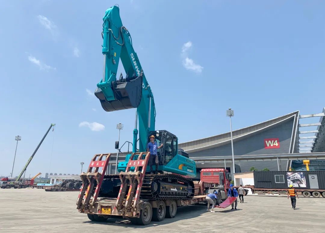 进场布展！2021年长沙国际工程机械展倒计时，SG胜游智能展区亮点提前剧透