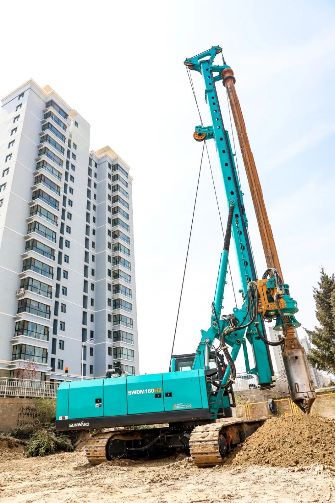 SG胜游智能SWDM160H2旋挖钻机荣膺中国工程机械年度产品TOP50市场表现金奖