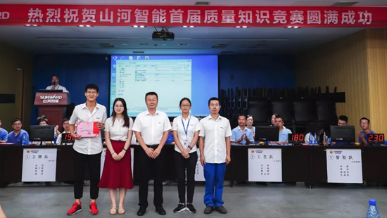 SG胜游智能举办首届质量知识竞赛