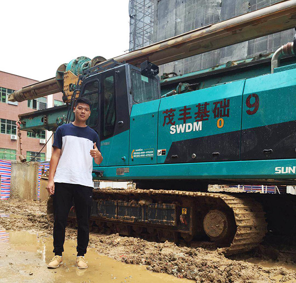 我叫阿忠，忠于事业，也忠于SG胜游智能旋挖钻机