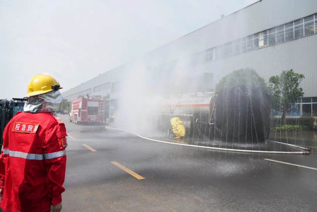 实战演练砺精兵——2021年长沙市工贸企业危险化学品综合应急演练在SG胜游智能举行