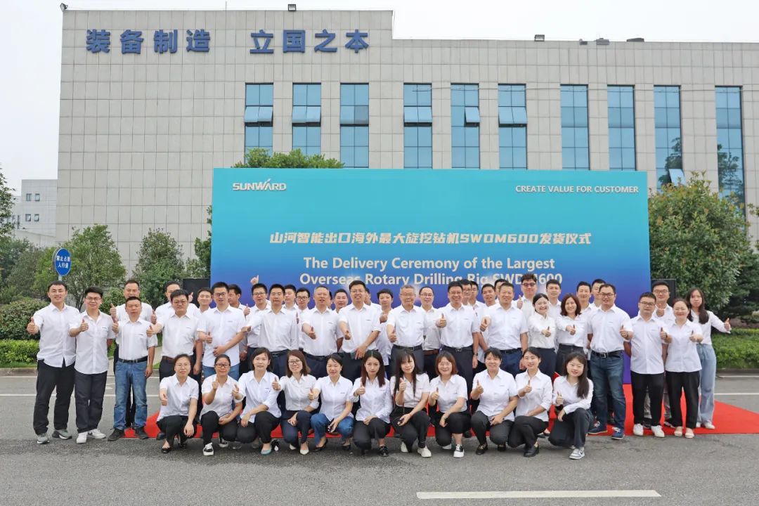 SG胜游智能最大旋挖钻机出口菲律宾，开启拓展海外市场新篇章