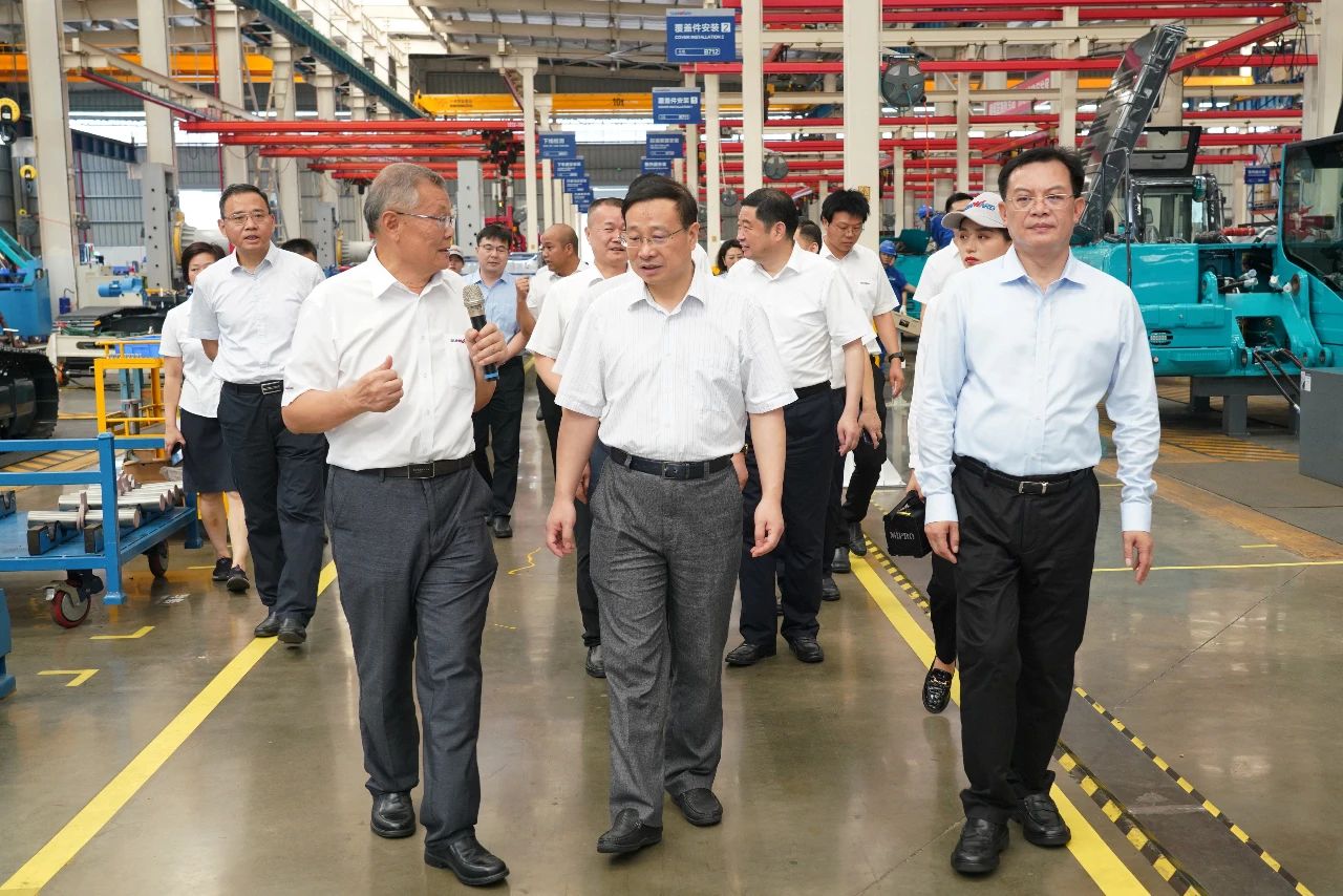 国家统计局总经济师毛盛勇率团调研考察SG胜游智能