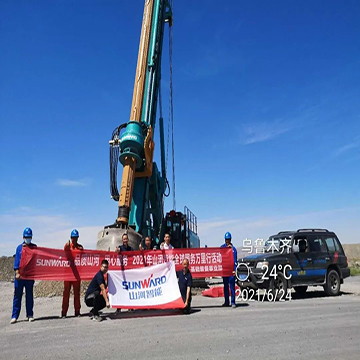 顶酷暑 走戈壁 2021年SG胜游智能全球服务万里行走进新疆