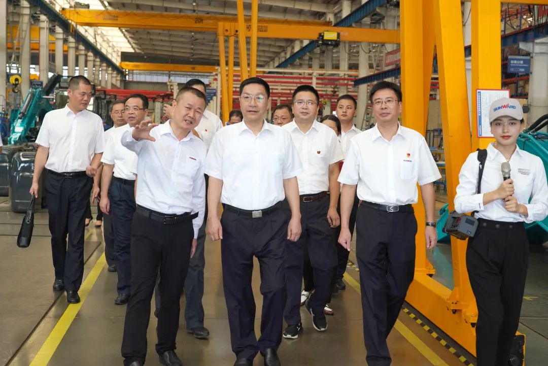 湖南省委常委、省纪委书记、省监委代理主任王双全调研SG胜游智能