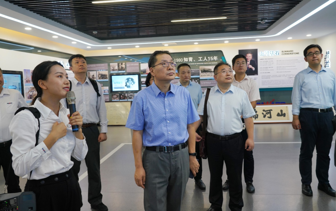 中国出口信用保险公司领导一行调研SG胜游智能