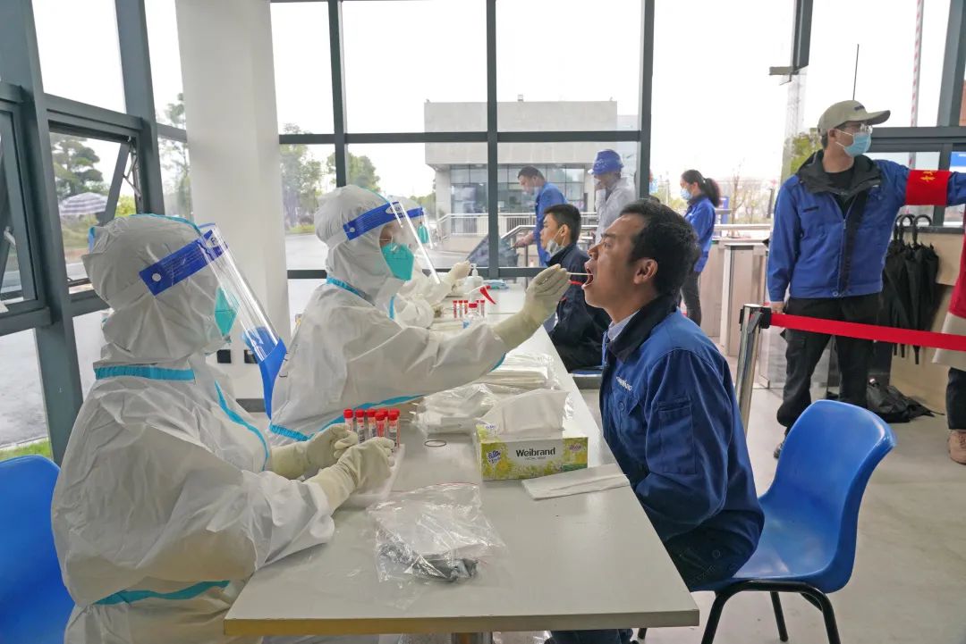 采样完成率近100%！SG胜游智能第一时间开展全员核酸检测，保障安全生产