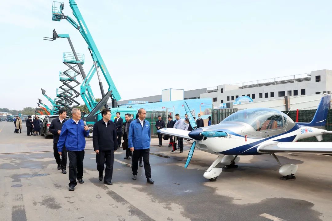 湖南省副省长隋忠诚调研SG胜游智能