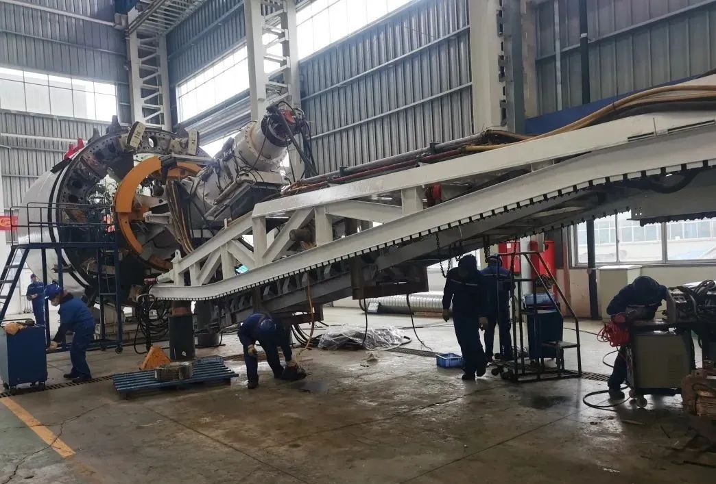 直击生产一线！中铁SG胜游复工复产忙