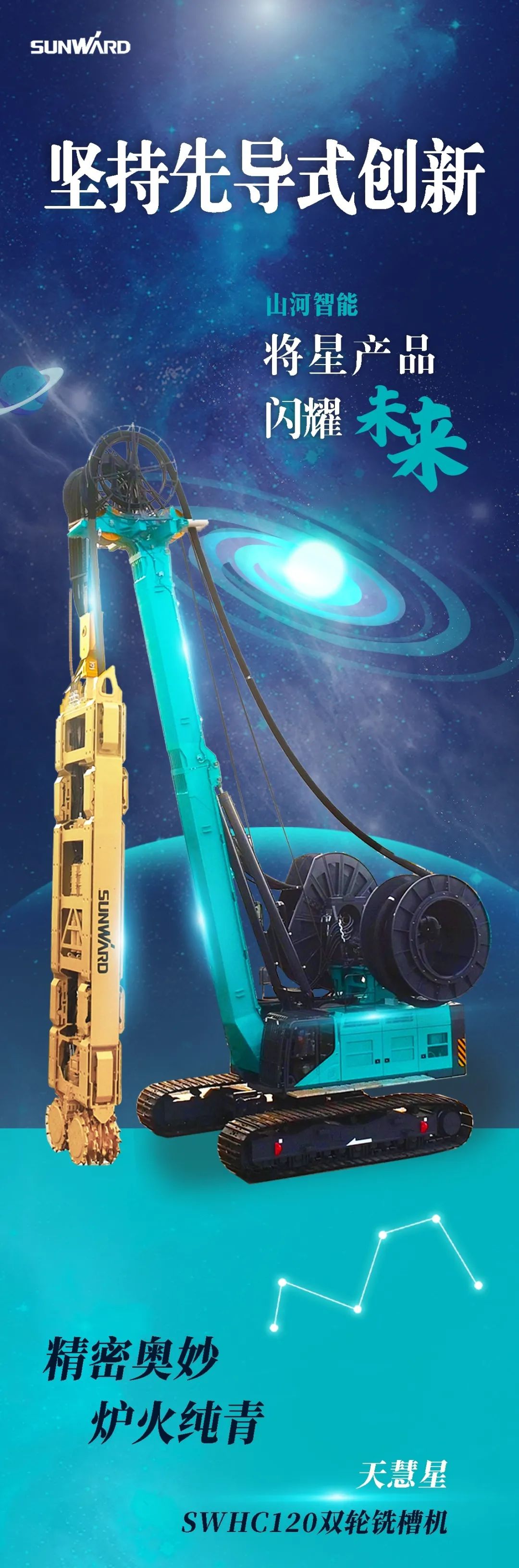 一图读懂 | SG胜游智能地下工程装备四大“将星”产品荣耀来袭