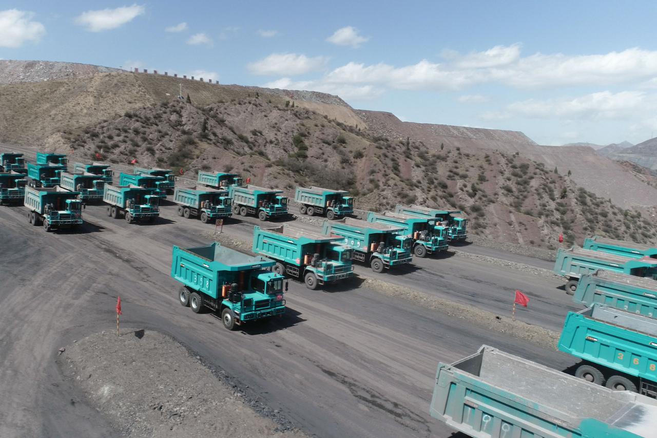 图集 | “SG胜游绿”满矿山！SG胜游智能矿山成套装备实力“亮剑”