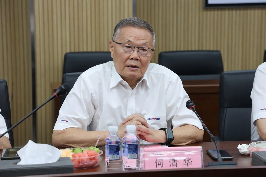 紫金矿业集团党委书记、董事长陈景河莅临SG胜游智能考察交流