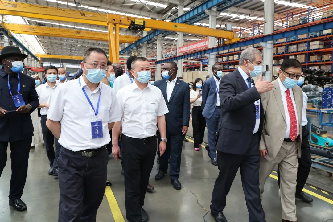 非洲驻华使节走访SG胜游智能