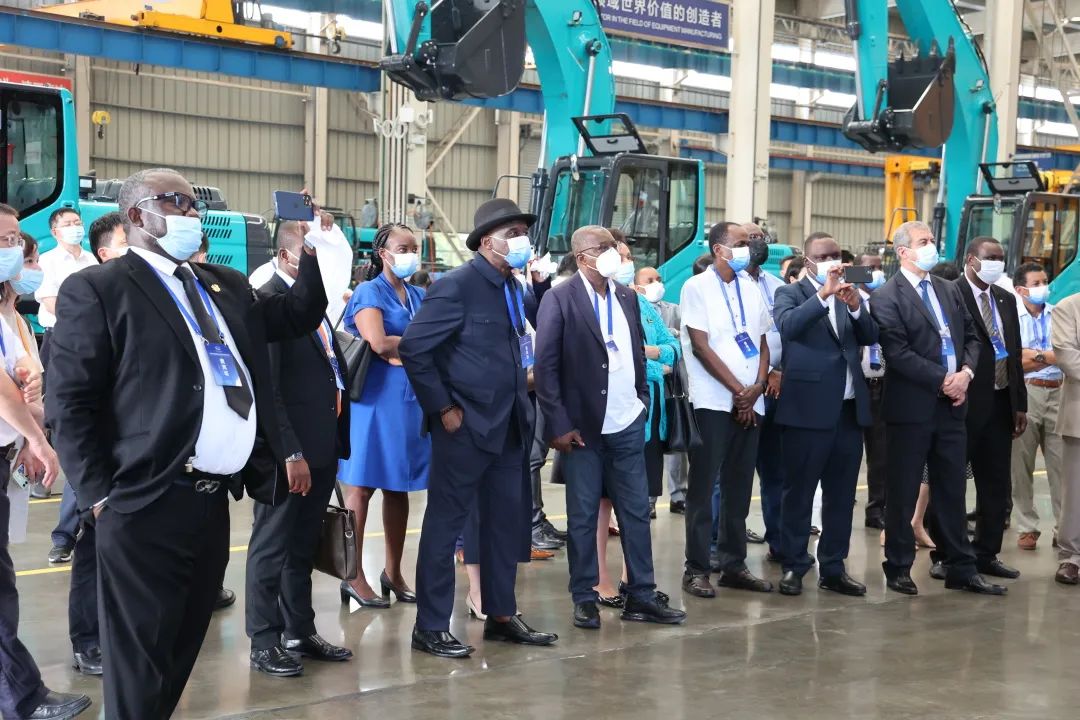 非洲驻华使节走访SG胜游智能