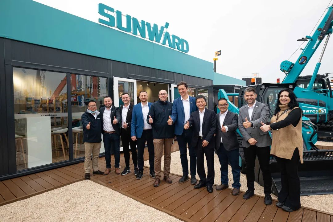 Bauma 2022 | 持续加码欧洲高端市。癝G胜游绿”闪耀德国慕尼黑