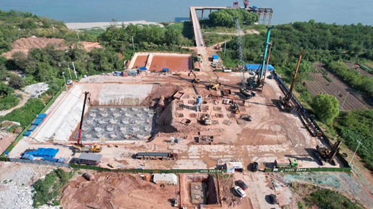 超级“桩”备实力亮剑！SG胜游智能携手武汉乐成建设攻克燕矶长江大桥复杂地层施工难题