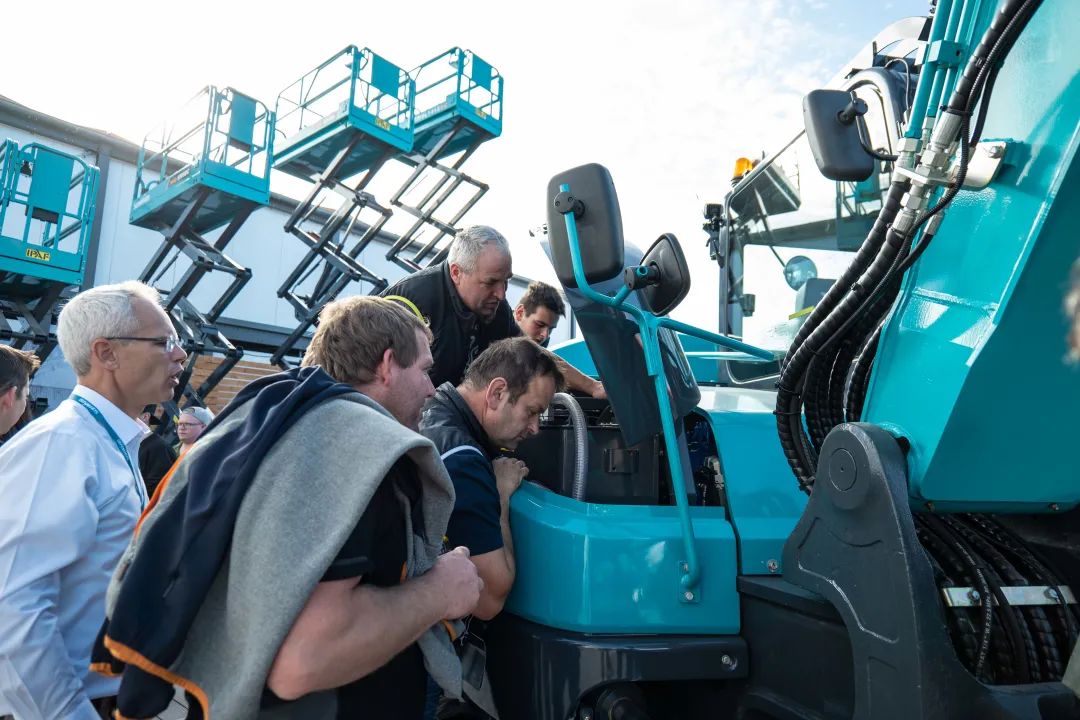 Bauma 2022 | 一组火热现场图带您重温SG胜游智能德国宝马展之旅