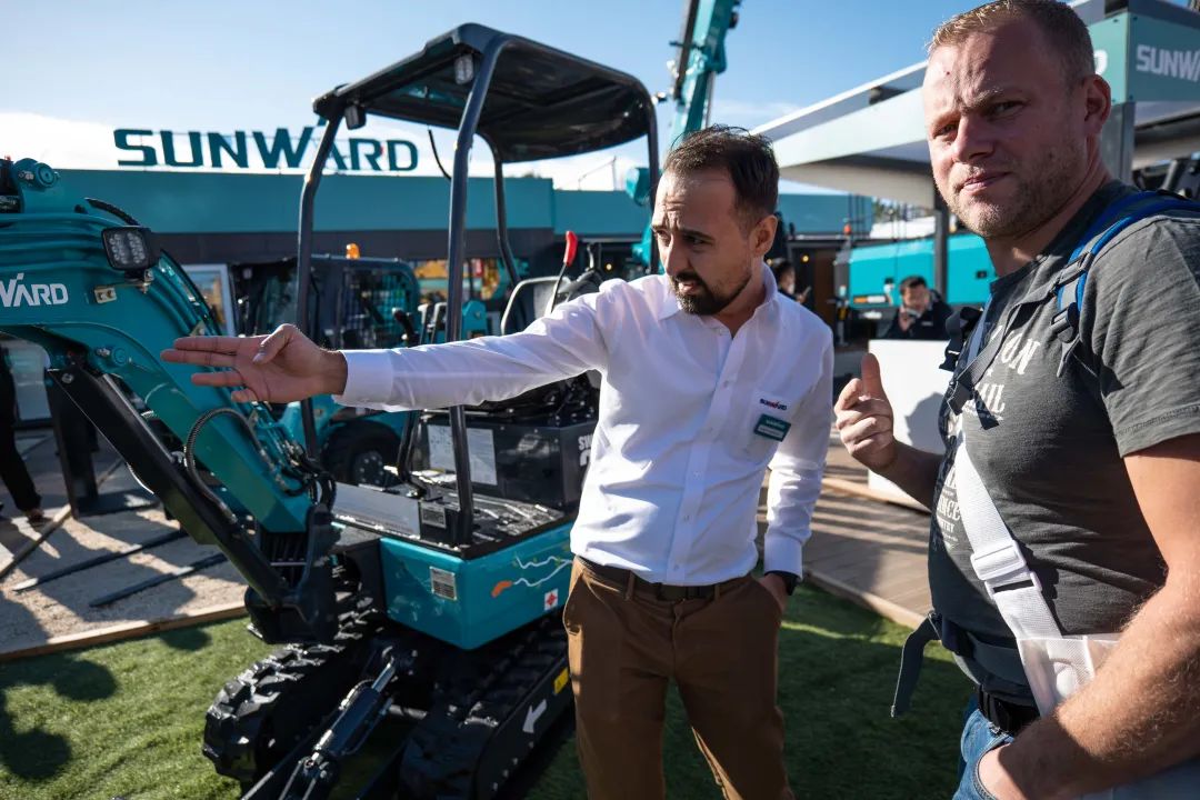 Bauma 2022 | 一组火热现场图带您重温SG胜游智能德国宝马展之旅