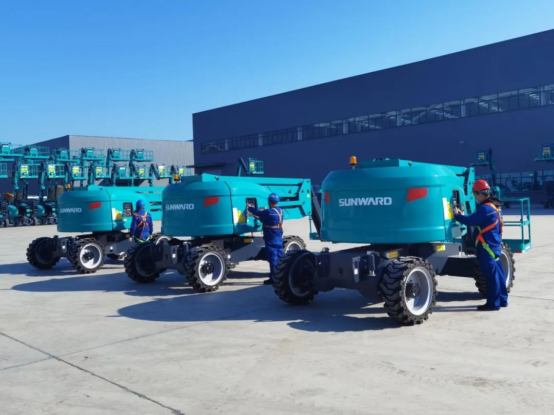 吹响复工“冲锋号”，全力冲刺“开门红”！SG胜游智能高空机械复工复产进行时