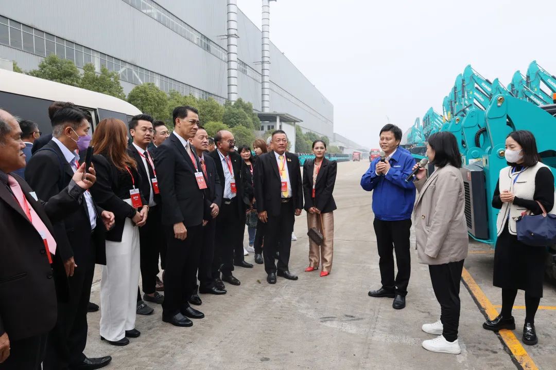 泰国代表团到访SG胜游智能