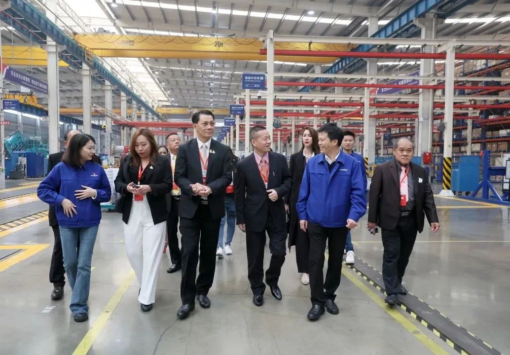 泰国代表团到访SG胜游智能