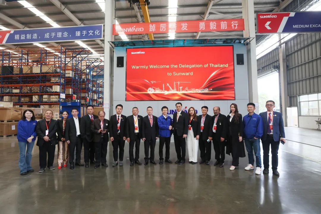 泰国代表团到访SG胜游智能