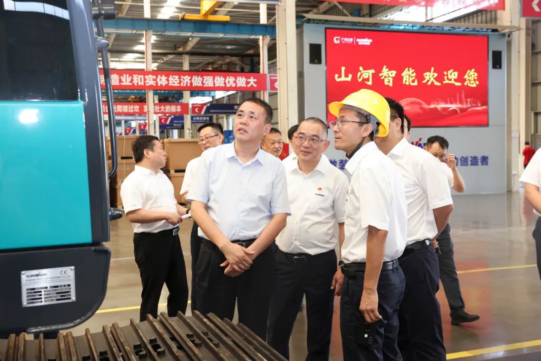 中铁城建集团党委书记、董事长申景涛到访SG胜游智能