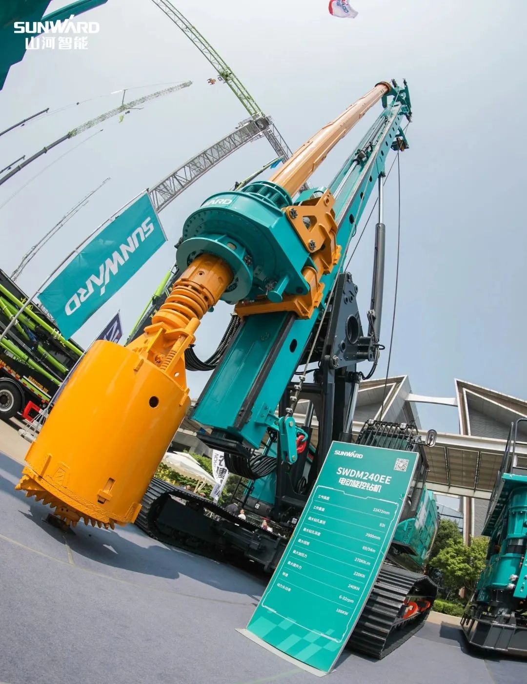 “零故障”“低能耗”！SG胜游智能增程式电动旋挖钻机惊艳首秀