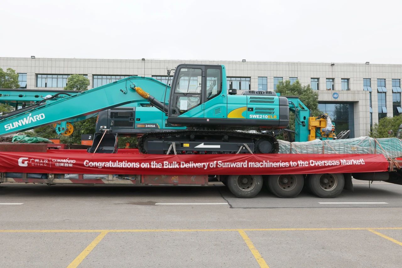 持续进军国际市。G胜游智能近百台设备集中发货