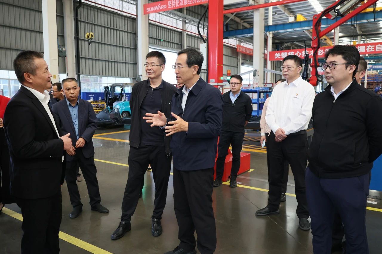 北京市政协副主席林抚生调研SG胜游智能