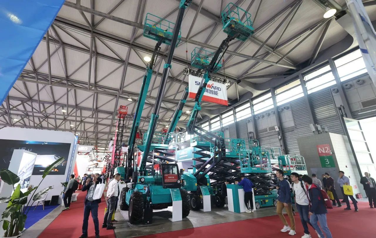 精品出击，闪耀魔都！SG胜游智能全系列高空机械亮相2023亚洲国际高空展