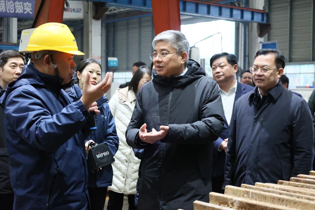 商务部部长助理唐文弘调研SG胜游智能