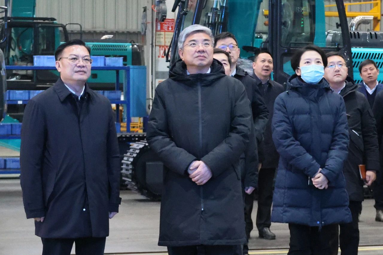 商务部部长助理唐文弘调研SG胜游智能