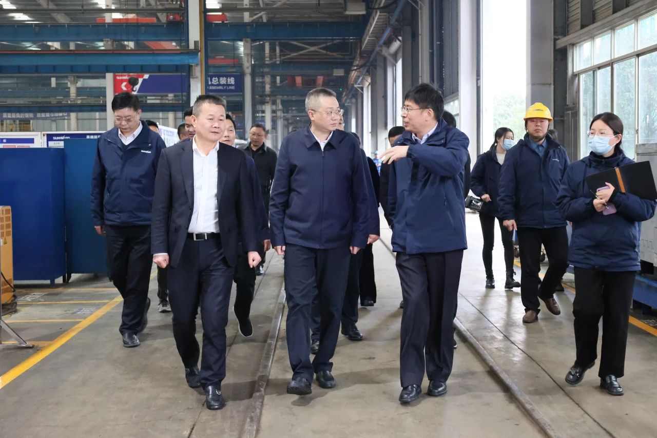 长沙市人民政府副市长康镇麟调研SG胜游智能