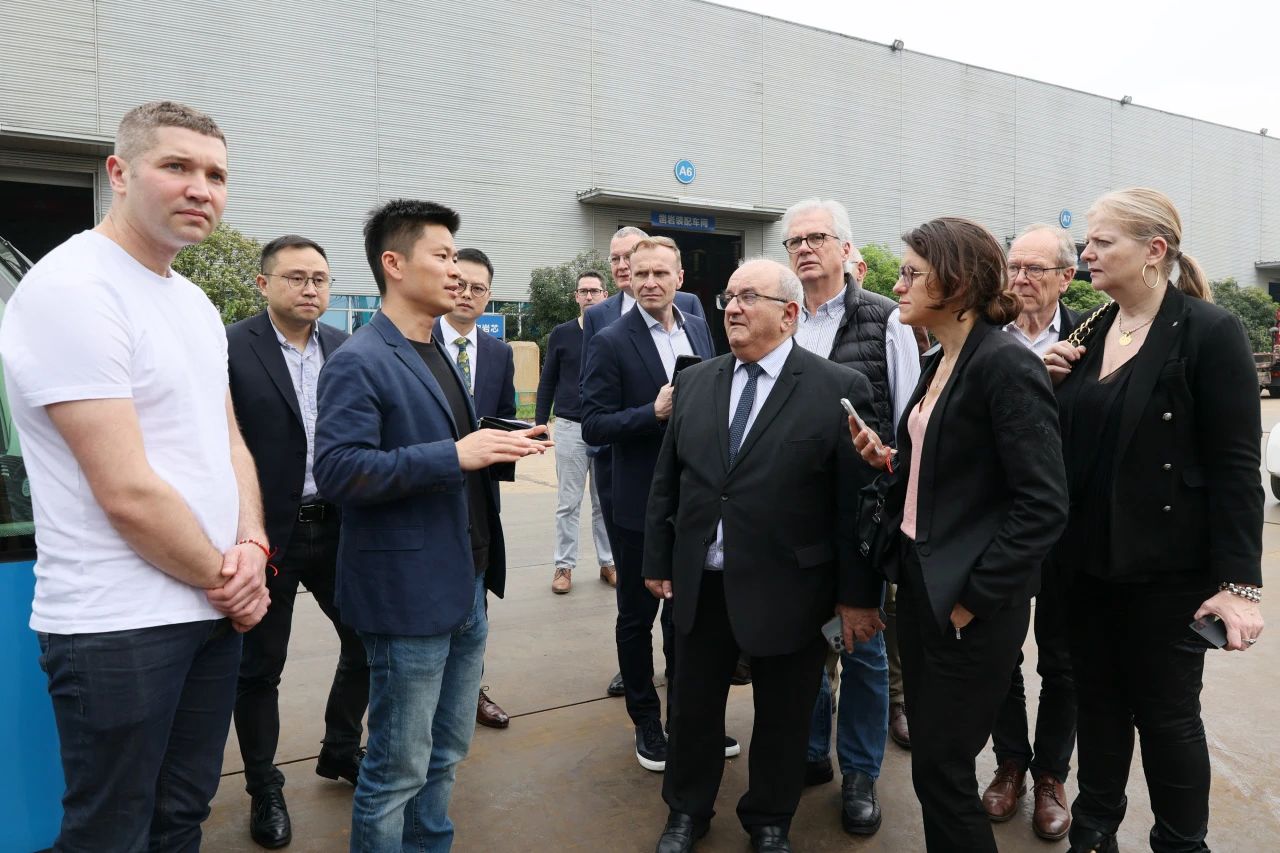 蒙达尔纪市代表团一行考察SG胜游智能