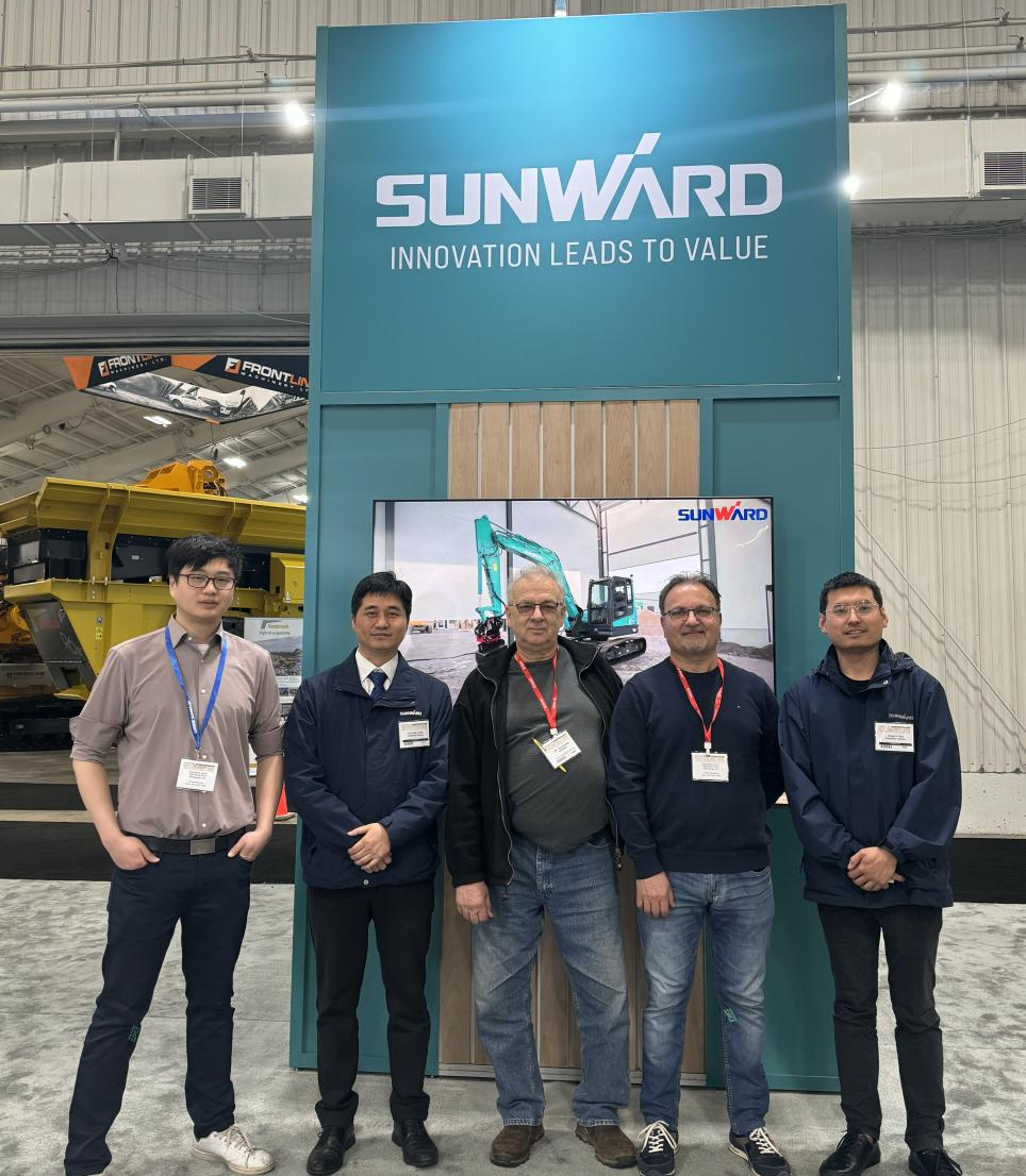 SG胜游智能亮相加拿大最大重型设备展