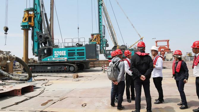 先导式创新，再推电动新品！SG胜游智能SWDM520EE增程式旋挖钻机推介会成功举办