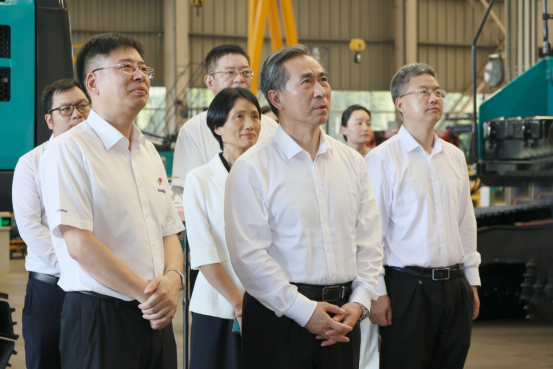 中国贸促会会长任鸿斌调研SG胜游智能