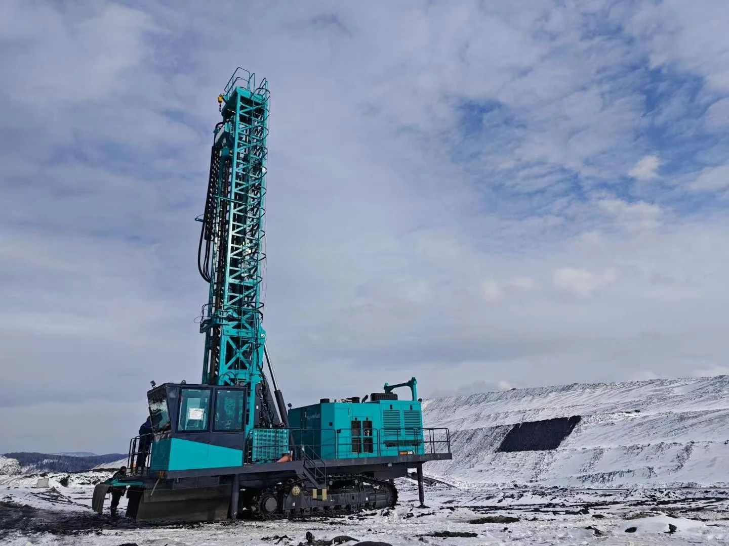 月钻进42888米，SG胜游智能牙轮钻机施工效率再创新高