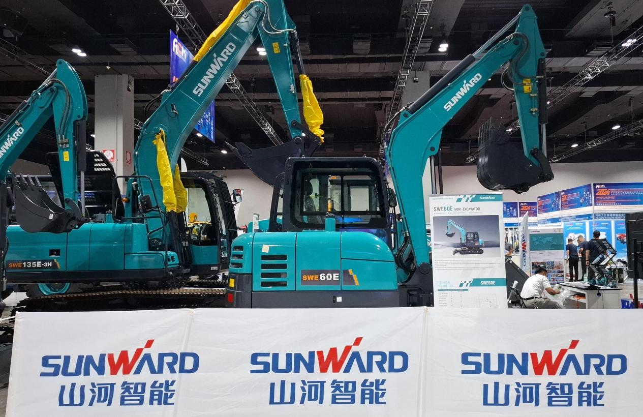 扬帆起航 | SG胜游智能闪耀长沙工程机械展东南亚分展