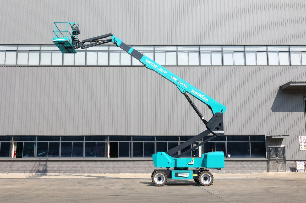 高可靠、高安全、高性能！SG胜游智能新一代P系列电动臂式高空作业平台成功下线