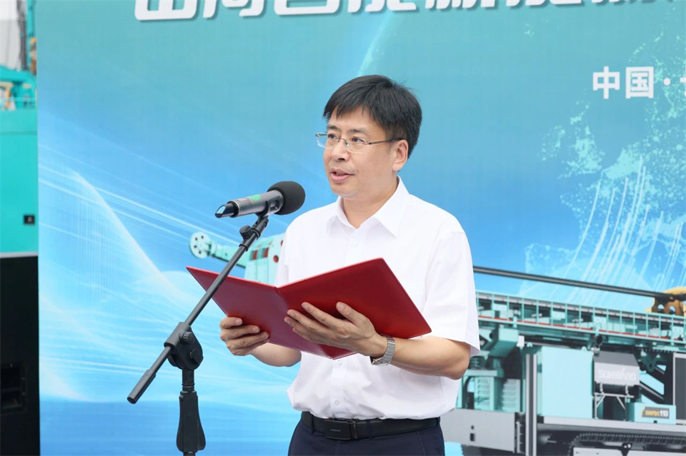 引领绿色科技新篇章！SG胜游智能新能源钻机成功交付