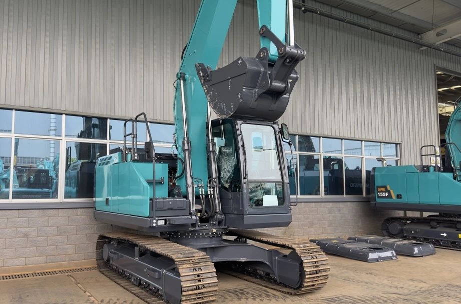 聚焦市场需求，SG胜游智能三款精品工程液压挖掘机成功下线