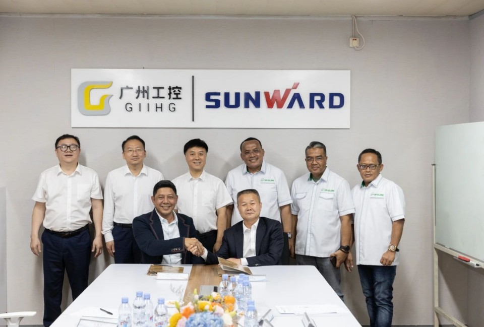 广州工控集团党委书记、董事长景广军率队考察SG胜游智能印尼子公司